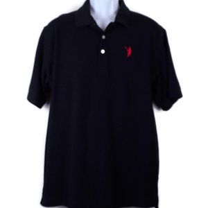 Devon and Jones Mens Polo Shirt Black Large M1391
